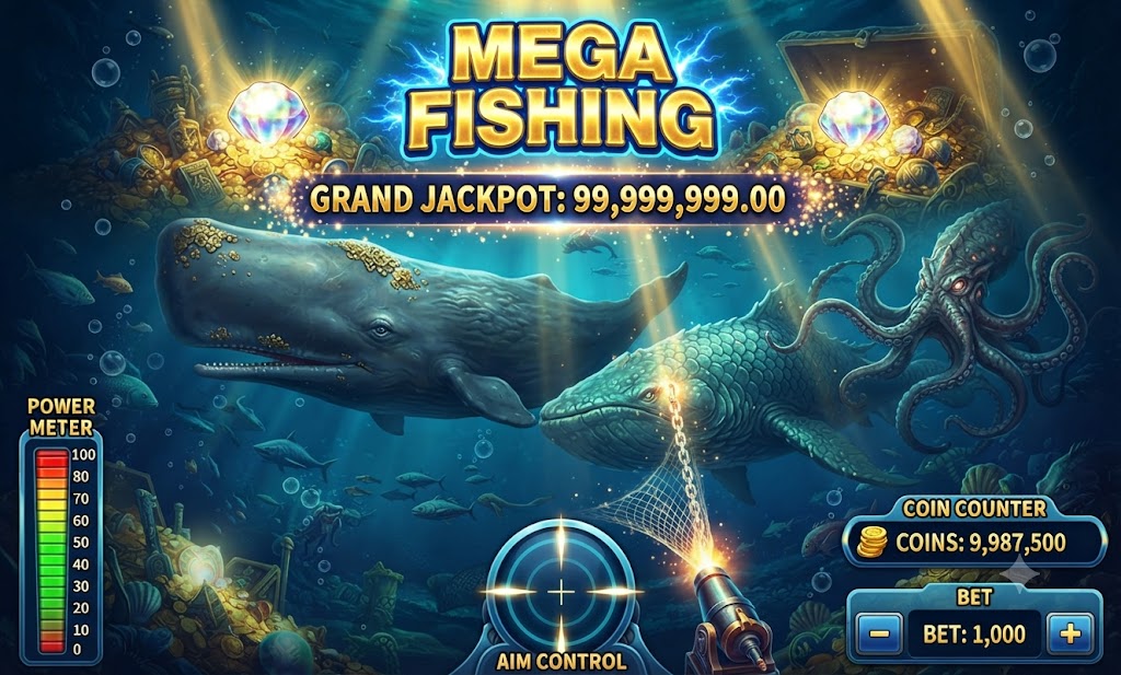 Mega Fishing at JILI APP HUB