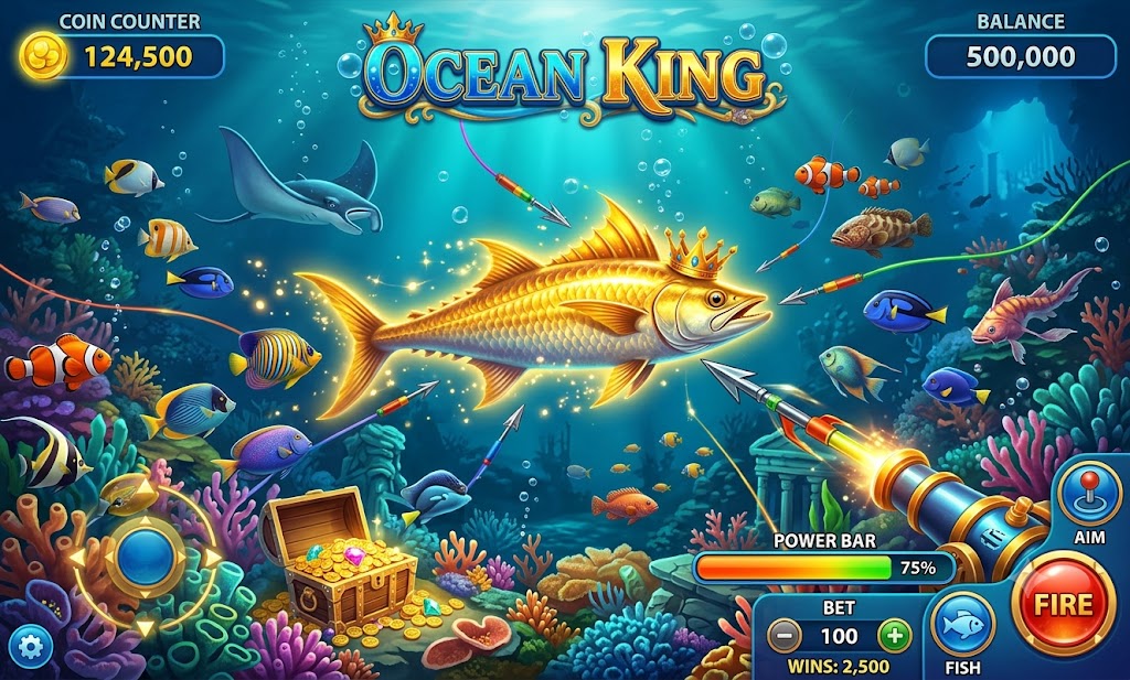 Ocean King 3 at JILI APP HUB