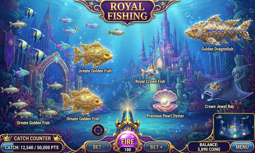 Royal Fishing at JILI APP HUB